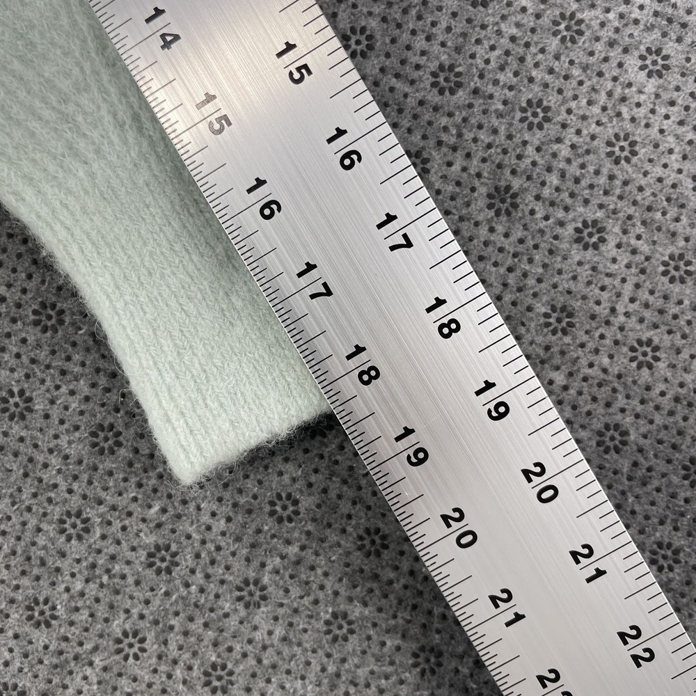 Everlane Alpaca Crew Neck Sweater Light Jade Green Mint Size M Alpaca Wool - Picture 11 of 14